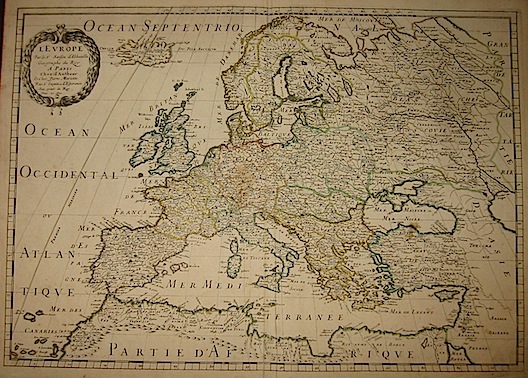 Sanson Nicolas (1600-1667) L'Europe... 1660 ca. Parigi